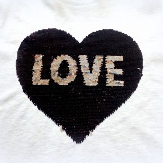 Комплект с пайети LOVE GGE5035