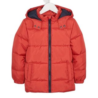 Зимно яке в керемиденочервен цвят GMT667 Зимно яке в керемиденочервен цвят GMT667