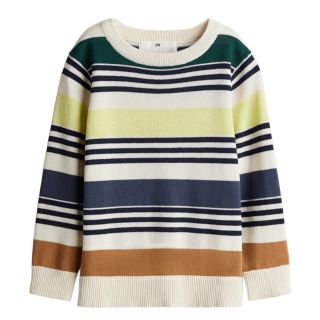 Пуловер на цветно райе DHM1301-1 Пуловер на цветно райе DHM1301-1