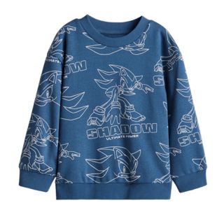 Синя блуза със Соник   DHM1361-1