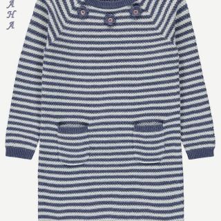 Рокля в сиво-бяло райе GGE168 Рокля в сиво-бяло райе GGE168