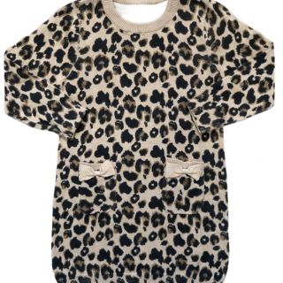 Плетена рокля в леопардов десен WMF1851 Плетена рокля в леопардов десен WMF1851