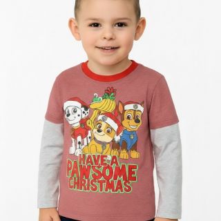 Коледна блузка с Пес патрул DGE411 Коледна блузка с Пес патрул DGE411