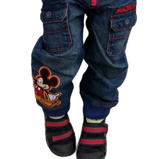 Дънки с Мики маус WGF1009/VGM144 Дънки с Мики маус WGF1009/VGM144