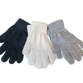 Детски плетени ръкавици с пет пръста  DPM709