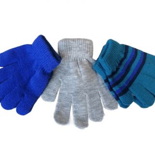 Детски плетени ръкавици с пет пръста  GPM708