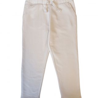 Неватирано долнище в цвят слонова кост  DMAT1301-5